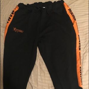 Orange Jogging pants